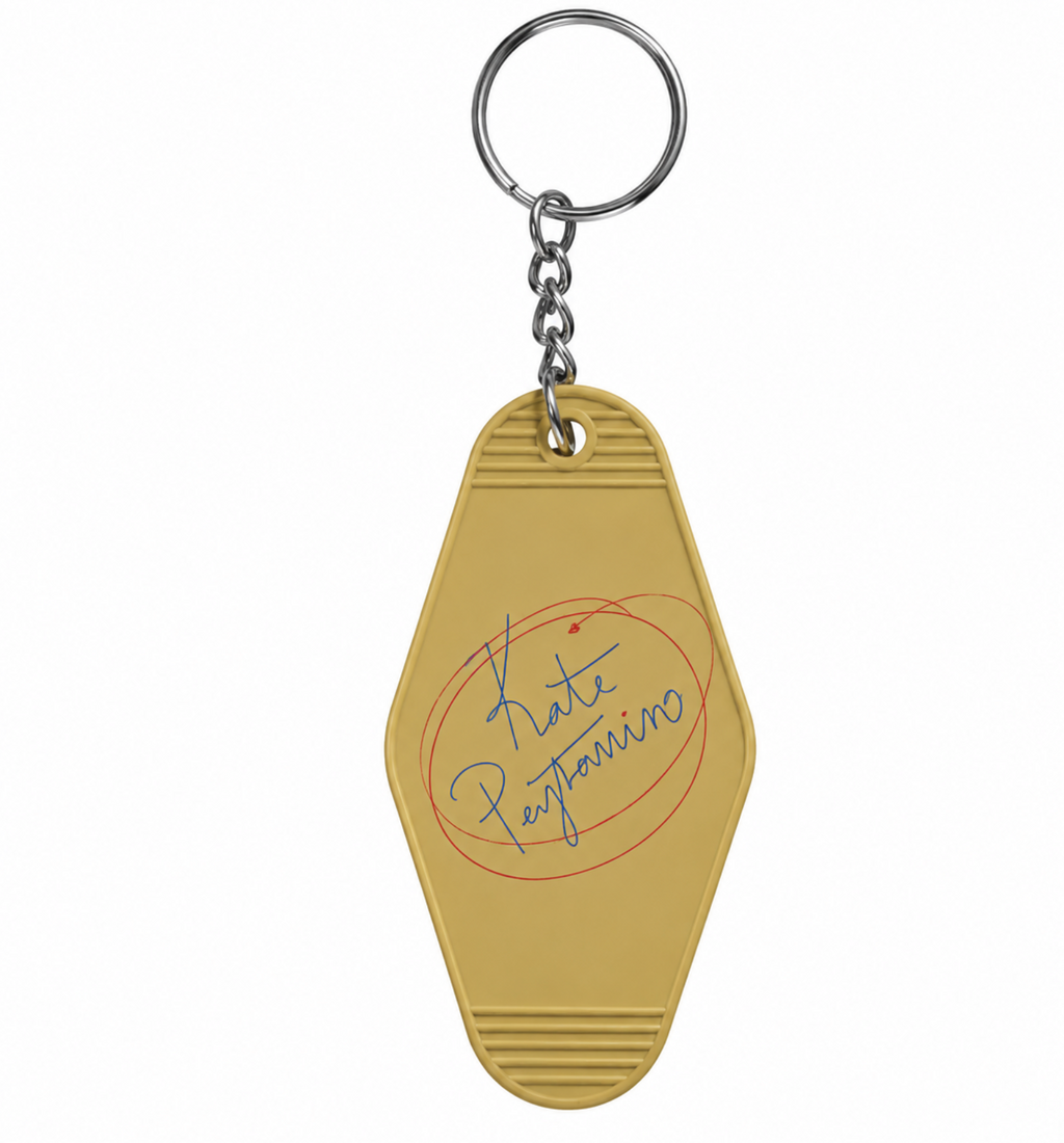 stick it to the man keychain